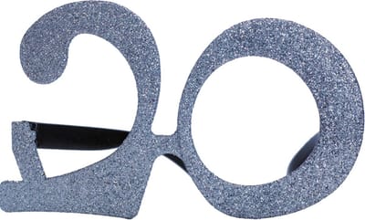 PARTYPRO - 20 jaar glitter bril