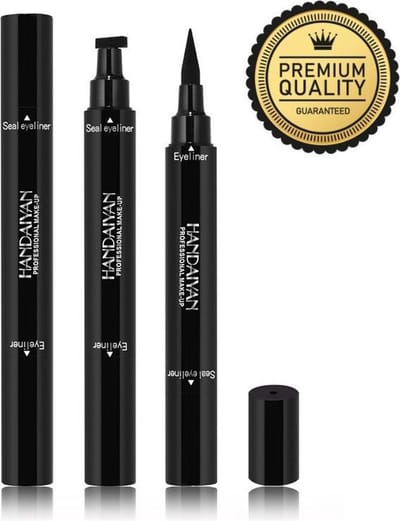 HANDAIYAN® | Eyeliner met wing stempel | Zwarte oog Stempel | 2 in 1 eyeliner | Eyeliner Tool | Wing Eyeliner | Wing Stamp