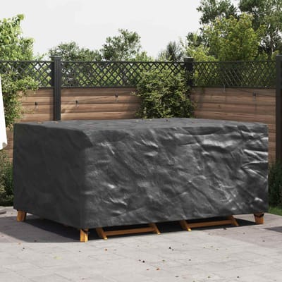 vidaXL - Meubelbescherming - Effen - Zwart - 240 - x - 180 - x - 100 - cm - 420D