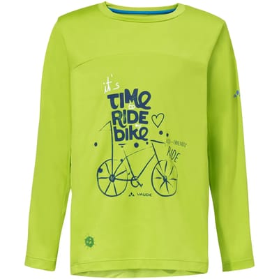 Vaude Solaro Ii T-shirt Met Lange Mouwen Groen 92 cm Kinderen