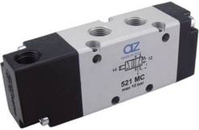 AZ Pneumatik AZ521 MC 5/2-weg ventiel pneumatisch/veerretour NC G1/8