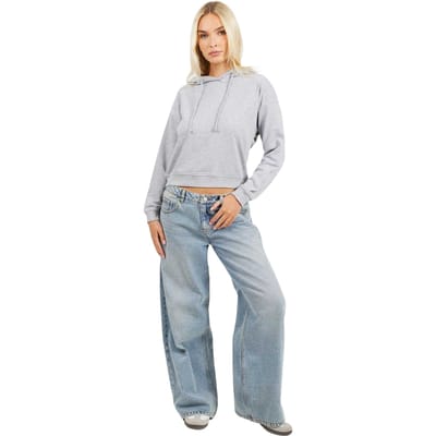 Brave Soul Dames/dames Gewas Sweatshirt (Grijze Mergel)