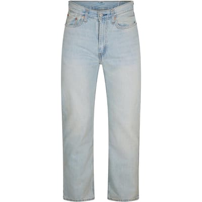 Levis Herenjeans 565 met rechte pijpen en losse pasvorm (Lichtblauw)