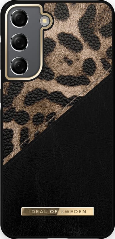 ideal of sweden fashion case atelier geschikt voor samsung galaxy s21 midnight leopard