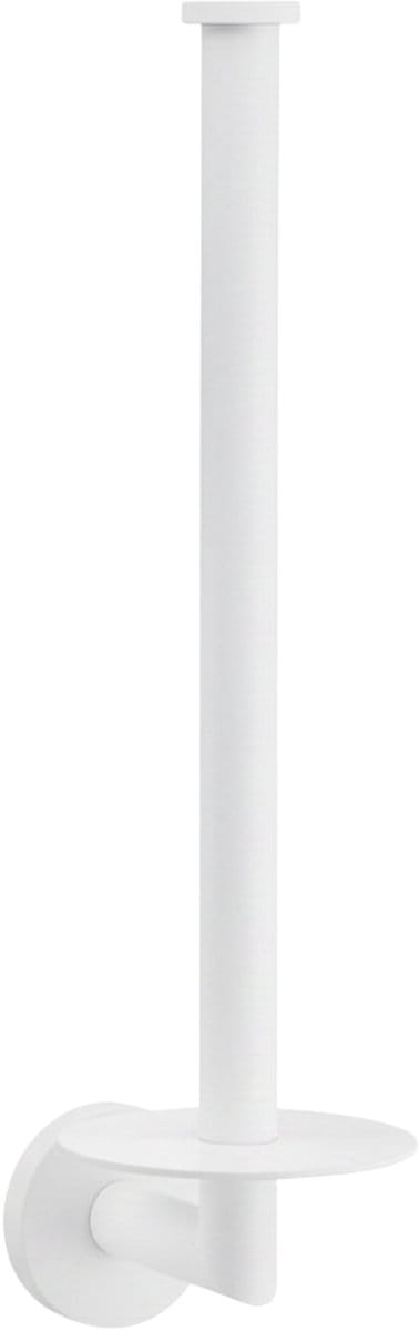 Reserverolhouder Wit - voor 2 rollen - Reserve Rolhouder - Toiletrolhouder - WC Rolhouder - Mat wit