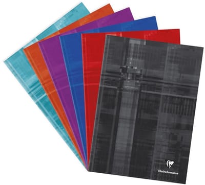 Clairefontaine Kladde 9042C Notitieboek Geruit Diverse kleuren Aantal paginas: 96 DIN A4