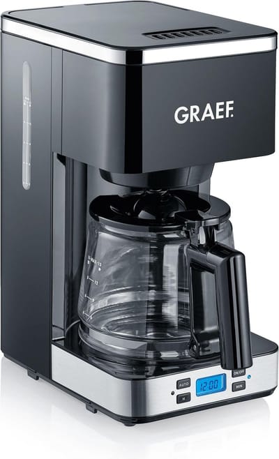 Graef FK502 Koffiezetapparaat Zwart/RVS