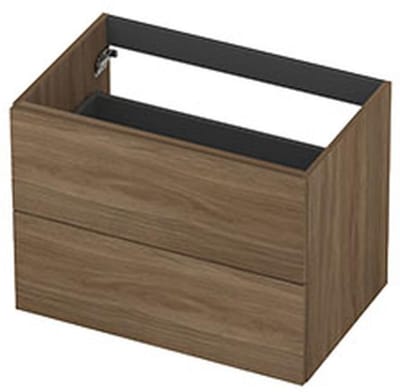 INK - Onderkast 2L Decor Softclose Tbv Greep - 700x450x520 Mm - Zuiver Eiken