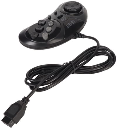 Dailygoody - USB-gamepad-controller - Ergonomisch ontwerp - Compact formaat - Mini-handheld controller - Voor Game Machine - Zwart