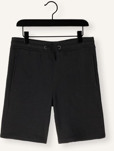 Lyle & Scott Waffle Short Broeken Jongens - Zwart - Maat 140/146