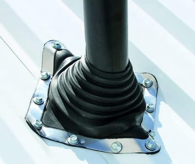 Dakpenetratie Afdichtflens voor Metalen Daken - Waterdicht Buismanchet voor Diverse Buismaten