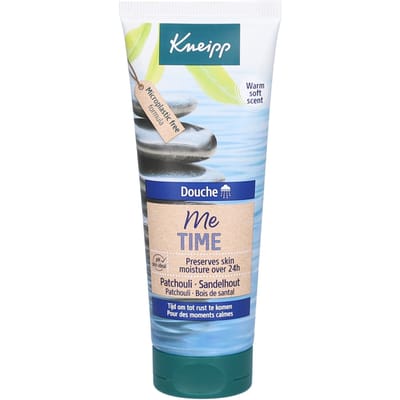 Kneipp Douche 75ml - Me time - Patchouli Sandelhout - kalmerend - microplastic free formula