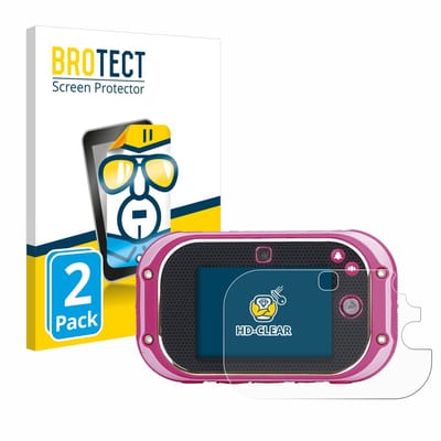BROTECT - Screenprotector voor Vtech Kidizoom Touch 5.0 2018 - Folie Beschermfolie transparant 2 Stuks