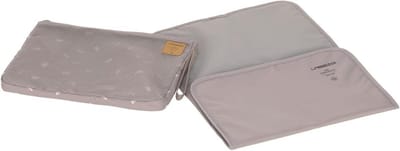 Baby luiertas met aankleedkussen voor onderweg - praktische changing organizer in taupe