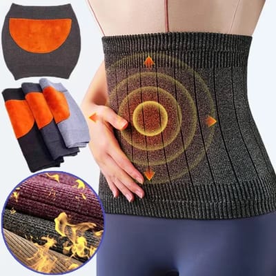 Warme Tailleband Lumbale Ondersteuning – Comfortabele Rug- en Maagbescherming – Fitness Taille Riem voor Sport, Koude & Rugpijn