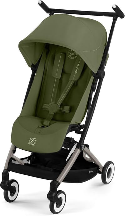 Baby Reisbuggy - Compacte Kinderwagen - Reizen met Kinderen - Handbagage Formaat - 6 kg - Mosgroen