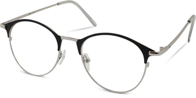 Leesbril Croon Janis-Shiny silver-+1.00