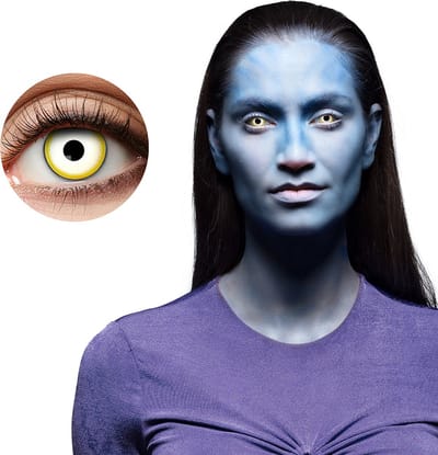 Boland - Paar weeklenzen Dark fairy - Volwassenen - Halloween en Horror, Fantasy, Sciencefiction, Feeën, Elfjes en Engeltjes - Halloween en Horror- Fantasy- Sciencefiction- Feeën, Elfjes en Engeltjes