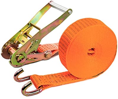 RateLRIEMEN HEAVY DUTY 8.5M – Spanbanden met ratel – Sjorbanden 8 ton breuksterkte - 8000 kg