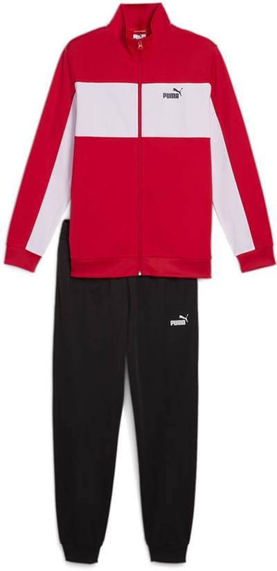 Trainingsjack Puma Ensemble de survêtement Poly Colorblock rouge