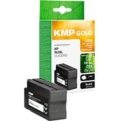 Inktcartridge KMP, vervangt HP 963XL (3JA30AE), tot 2000 pagina's, enkele verpakking, zwart