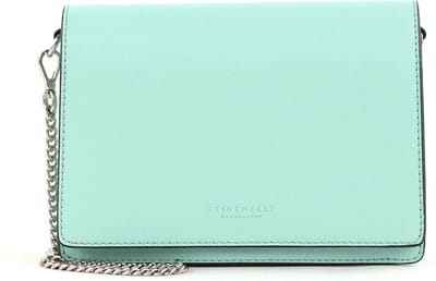 SEIDENFELT MANUFAKTUR Schoudertas Avondtas Lian Crossbody Fresh Turquoise