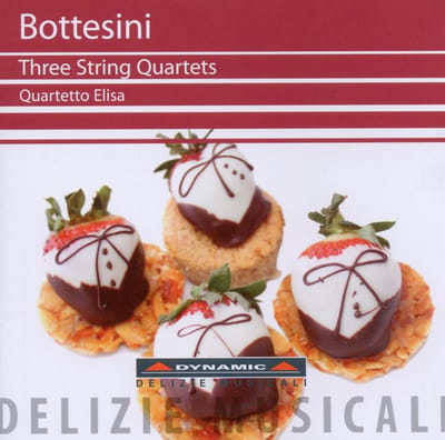 Quartetto Elisa - Bottesini: Three String Quarteets (CD)