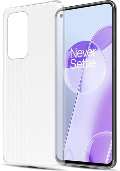 Cadorabo Hoesje geschikt voor OnePlus 9RT 5G in VOLLEDIG TRANSPARANT - Beschermhoes gemaakt van flexibel TPU Silicone Case Cover