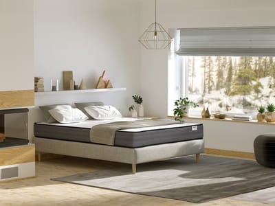 Vente-unique Matras 120 x 200 cm met pocketveren, dikte 20 cm - AMBRACIE van YSMÉE L 200 cm x H 20 cm x D 120 cm
