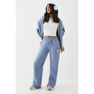 Dames DSGN Studio Oversized Hooded Trainingspak | Blauw | Maat: XS