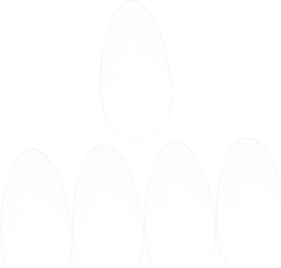 Voetvijl Set - Voet Scrubbers - Voeten Verzorgen - Nano Glas Materiaal - 10 cm - Transparant