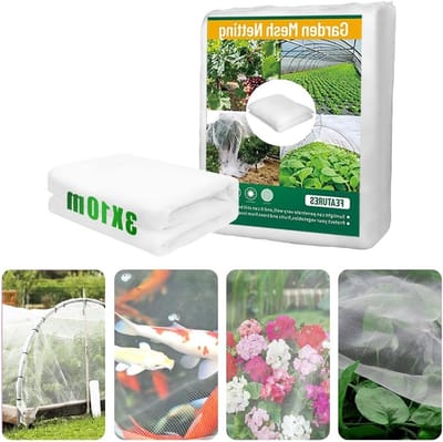 Effectief insectenwerend net voor planten en tuin, ideaal voor bescherming tegen insecten, D 3 x 10