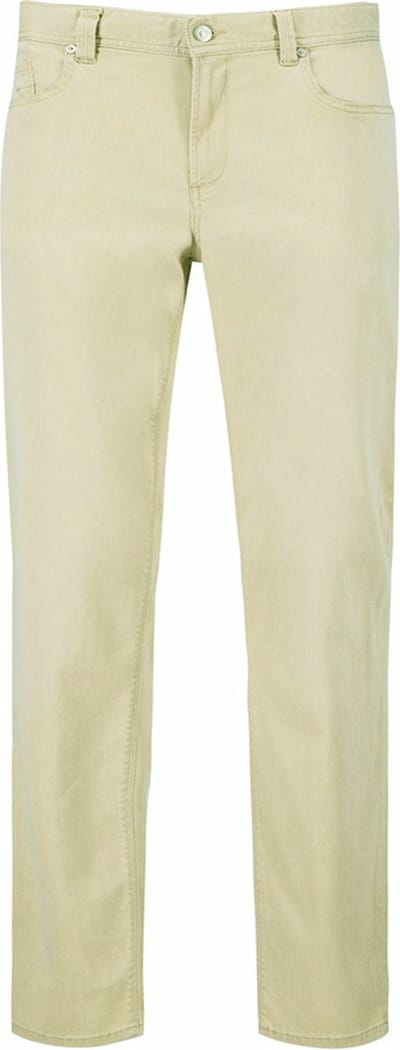 Alberto - 5-Pocket - Mannen - W38 X L30 - Kiezel - Katoen - 4817-1719 Pipe