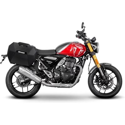 Bevestigingssysteem voor zijtassen moto Shad 3P Triumph Speed 400