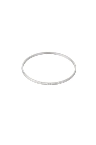 Bijoutheek Armband (Sieraad) Bangle Ster Zilver