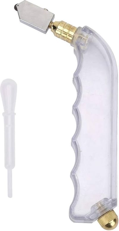 Glassnijder ergonomisch design - Ouderen - Stalen wieltje - fijne Glassnijder - Pistoolgrip glassnijder - Professionele Glassnijder - Glas Snijden - Cadeau - Hobby - Glazenier - Semi professioneel - ervaren glassnijder