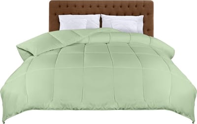 CRLYN® Dekbed 240x220 - 2 Persoons 4 Seizoenen - Wasbaar - Extra Zacht - Salbeigrün
