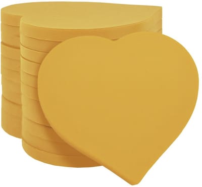 CombiCraft Blanco Plastic munten Hartje Goud - 100 stuks