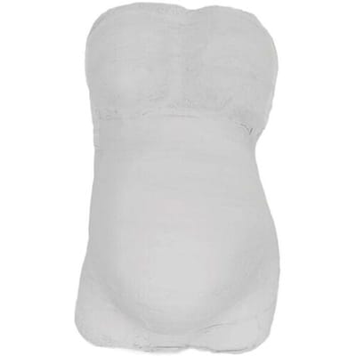 Prénatal gipsafdruk buik White Dames