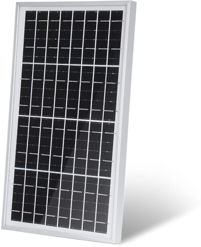 10W 12V Polycrystalline Solar Panel - Portable and Eco-Friendly for Battery Charging