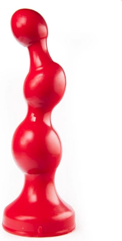 ZiZi - Bolletjes Buttplug - 20 x 4,5 cm - rood