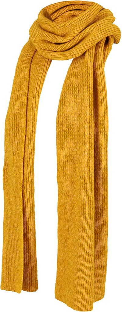 Effen Winter Sjaal Effen Dames Sjaal Oker
