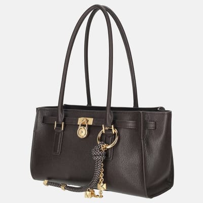 Michael Kors Hamilton Moderne Medium Schoudertas Dames - Leer - Licht Blauwe