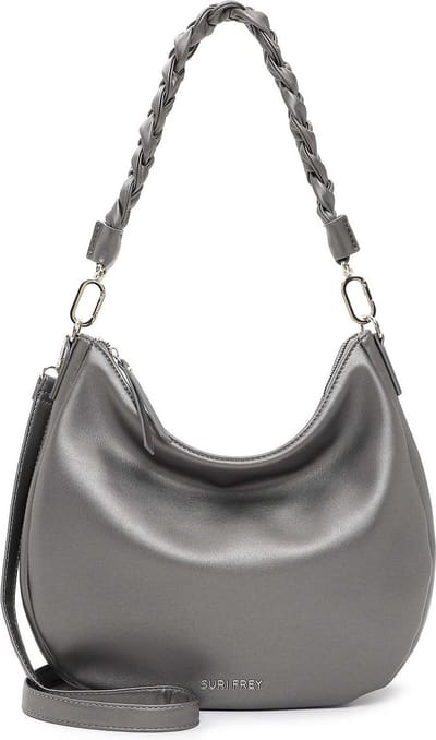 SURI FREY Schoudertas Tiffany Shoulder Bag Darksilver Grijs