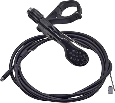 Zadelpen Dropper - Verstelbare Zadelpen - Fietsen Aanpassen - Precisie Lagers - 88 cm - Zwart
