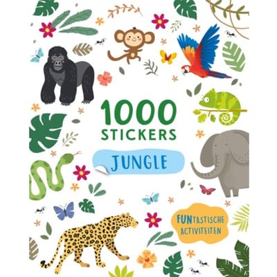 Jungle - 1000 Stickers - Claire Sipi