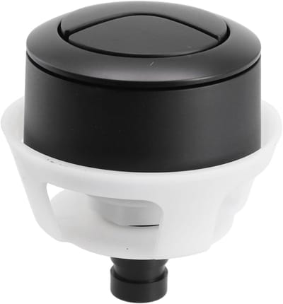 Toilet Spoelonderdelen - Reservoir Knop - Toilet Onderhoud - Kabel Bediening - Φ59mm - Zwart