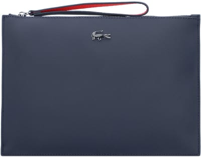 LACOSTE Koppeling Avondtas Anna Clutch Black Warm Sand Zwart Beige