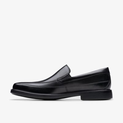 Cosgrove Vrije Zwarte Leren Schoenen
