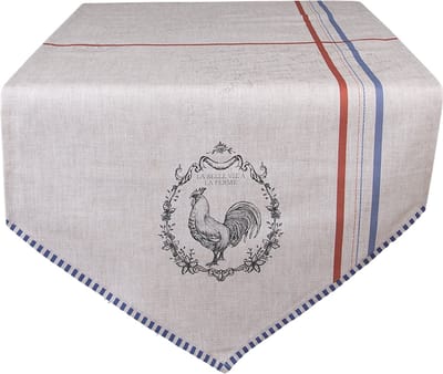 Clayre & Eef Tafelloper 50x160 cm Beige Haan